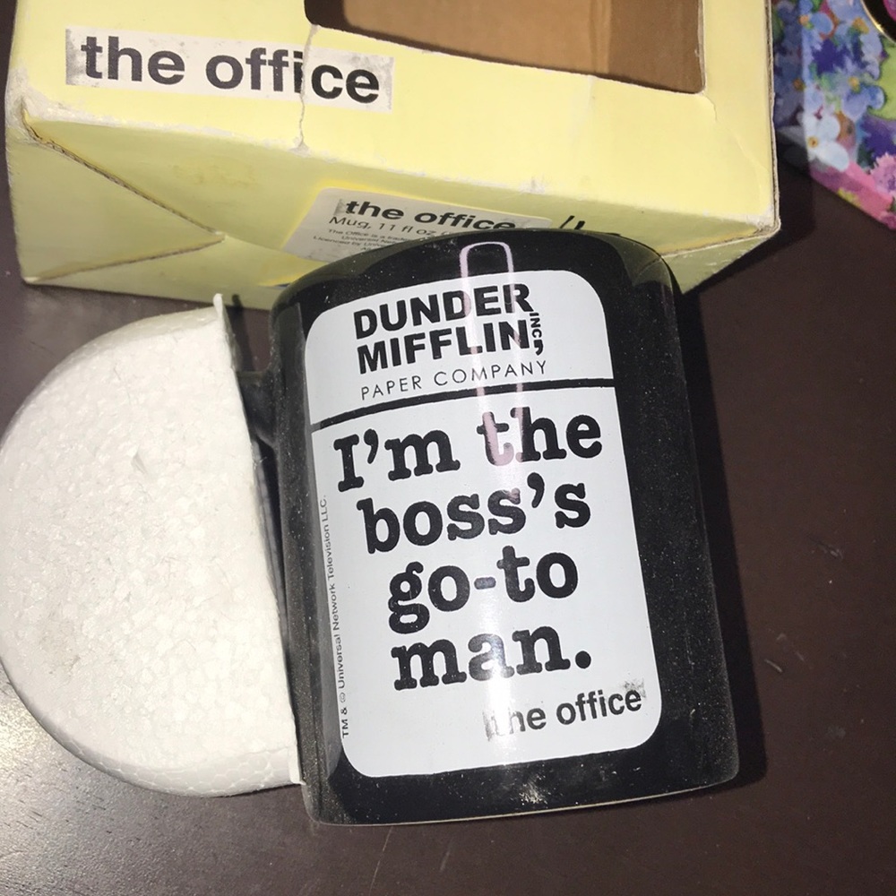 NWT The Office black mug